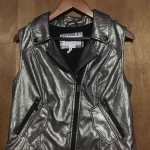BCBG Zippered Vest
